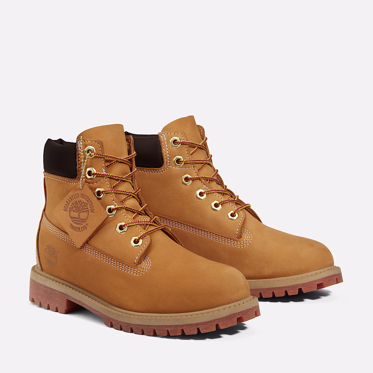 Scarponcino Impermeabile Timberland® Premium 6-Inch junior in giallo
